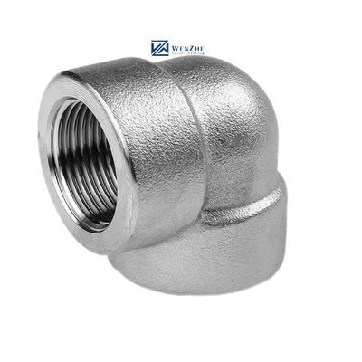 Silber DN25 hochdruckgeschmiedet Klasse 6000/9000 Ellenbogen für Schweißsockelanschluss