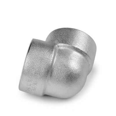 Silber DN25 hochdruckgeschmiedet Klasse 6000/9000 Ellenbogen für Schweißsockelanschluss