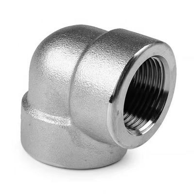 Silber DN25 hochdruckgeschmiedet Klasse 6000/9000 Ellenbogen für Schweißsockelanschluss