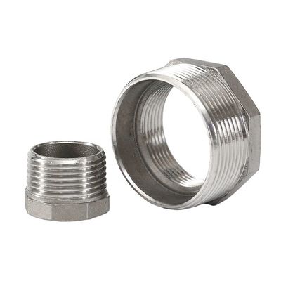 Schmiede Edelstahl 201 304 Rohrverbindung Hex Bushing Kern Bushing weibliche männliche Gewinde