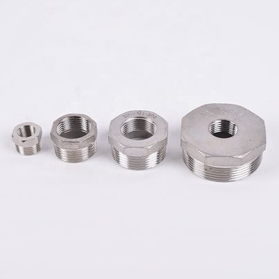 Schmiede Edelstahl 201 304 Rohrverbindung Hex Bushing Kern Bushing weibliche männliche Gewinde