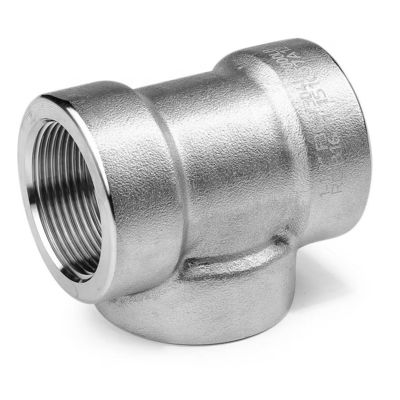 Edelstahl 304 316 316L 3000 LB 6000LB geschmiedet Tee für Rohrverbindungen unter hohem Druck