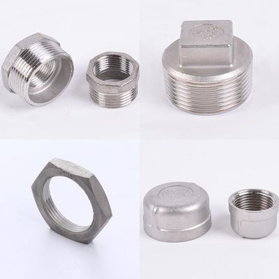 Hexagon Round Head Code Silber JUFENG Gewinde Rohr Anpassung Versuchen Sie mit einer Probe