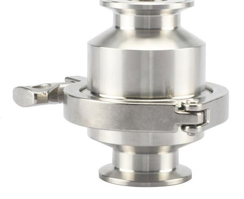Ra0.8 Oberflächenanpassung Sanitäre Edelstahl 304 316L Tri-Clamp Nicht-Rückkehr-Checkventil für Wassermedien