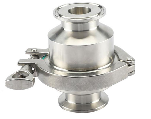 Ra0.8 Oberflächenanpassung Sanitäre Edelstahl 304 316L Tri-Clamp Nicht-Rückkehr-Checkventil für Wassermedien