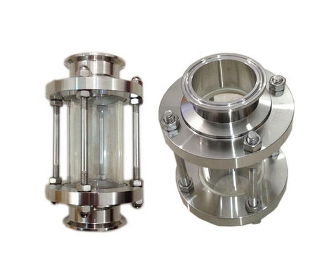 Langlebige 304 316L Sanitärstahlspange/Schweißrohrglas für Biertank