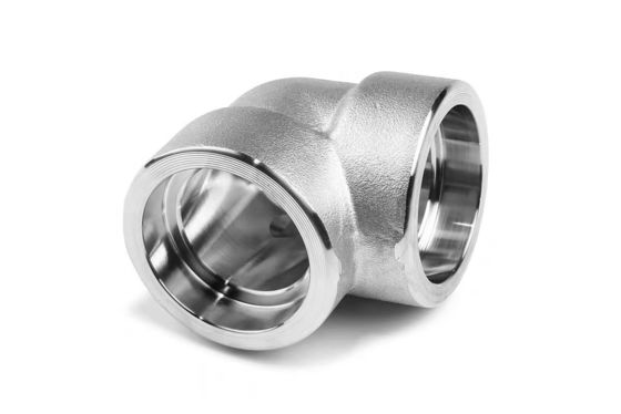THREADED WZ ANSI B16.11 geschmiedete Rohrverbindungen 45° 90° SW Ellenbogen Steckdose Schweißbeugung