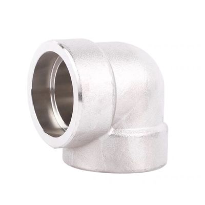 THREADED WZ ANSI B16.11 geschmiedete Rohrverbindungen 45° 90° SW Ellenbogen Steckdose Schweißbeugung