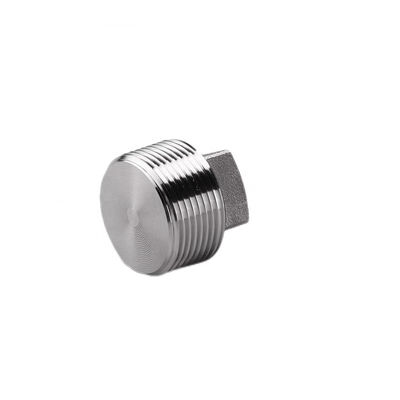 Silberbeschichtet WZ Edelstahl 304 316 316L Hochdruckgeformte Quadratsteckdose