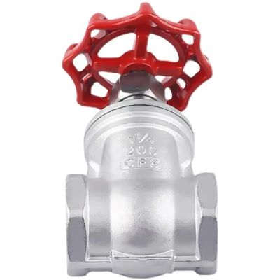 CF8 Manuelles Torventil für Wassergasöl DN5-DN200 Kopfkode Zylinder