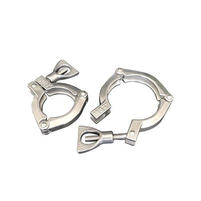 WENZHE Ss304 316L Edelstahl 3Pc Rohr Schnell Tri Klammer Drei Stück Klammer Ferrul Klammer