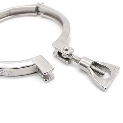 Zusammengepasste Unterstützung Drei Stück Klammer Ferrule Edelstahl 304 316 316L DIN SMS 3A