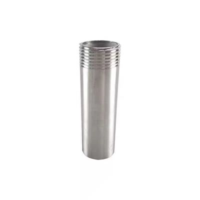 50 mm Lang SS304 NPT Einzel Nippel für 201 304 316 Silberguss Edelstahl