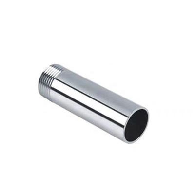 50 mm Lang SS304 NPT Einzel Nippel für 201 304 316 Silberguss Edelstahl