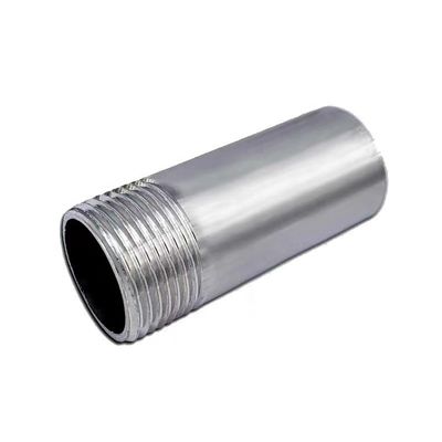 50 mm Lang SS304 NPT Einzel Nippel für 201 304 316 Silberguss Edelstahl