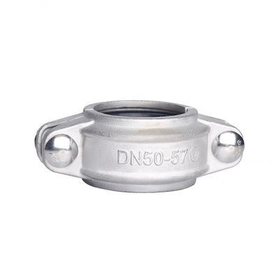 Schmiede Edelstahl 304 316 316L Hochdruck-Groove-Rohr-Gelenkklemme 1"-4" DN25-DN100