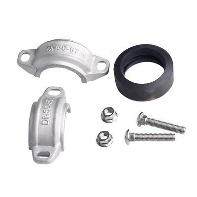 Schmiede Edelstahl 304 316 316L Hochdruck-Groove-Rohr-Gelenkklemme 1"-4" DN25-DN100
