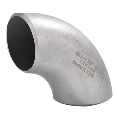 Edelstahl 304 316 316L 90° Butt geschweißte Ellbogenverbindung 1-4" DN25-DN100