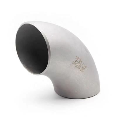 Edelstahl 304 316 316L 90° Butt geschweißte Ellbogenverbindung 1-4" DN25-DN100