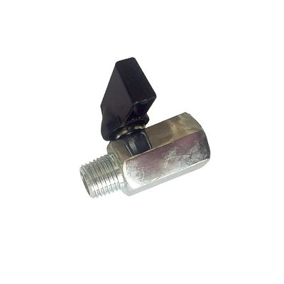 Mini-Brass-Kugelventil BSP Männlich bis weiblich Kleines Abschaltventil 1/8" für allgemeine Zwecke