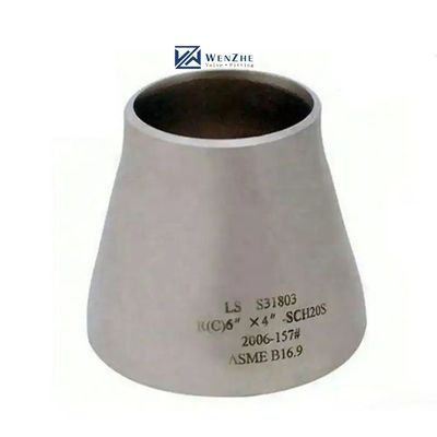 Edelstahl 304 316 316L Konzentrischer Exzentrischer Reduktor DN25-DN100 Silber 1/4'-40