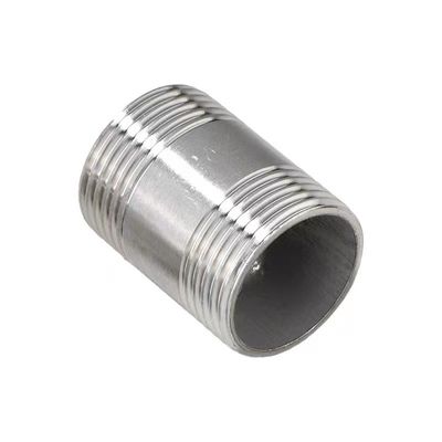 WZ 1/8"-4" Edelstahl 201 301 316 NPT BSP Gießrohrverbindung NIPPLE Steckverbinder