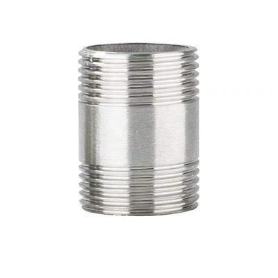 WZ 1/8"-4" Edelstahl 201 301 316 NPT BSP Gießrohrverbindung NIPPLE Steckverbinder