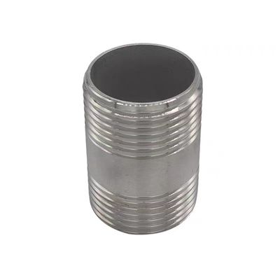WZ 1/8"-4" Edelstahl 201 301 316 NPT BSP Gießrohrverbindung NIPPLE Steckverbinder