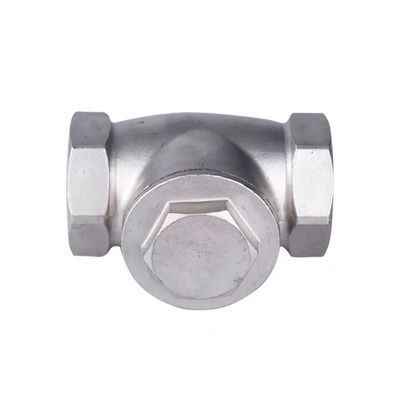 WZ SS 304 316 CF8 CF8M Zylindrisches Schwingungscheckventil ohne Rückkehr 200WOG 1/2"-4" gleich
