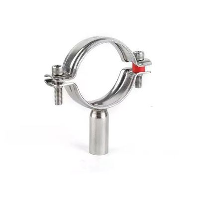 Rundkopfcode SS201304 Edelstahlrohr-Hängeklammer 45 mm Länge mit Polieren