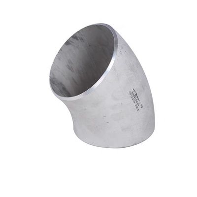 Edelstahl 304 316 45 Grad Langradius Ellenbogen 1-4" DN25-DN100 Kopfcode Zylinder