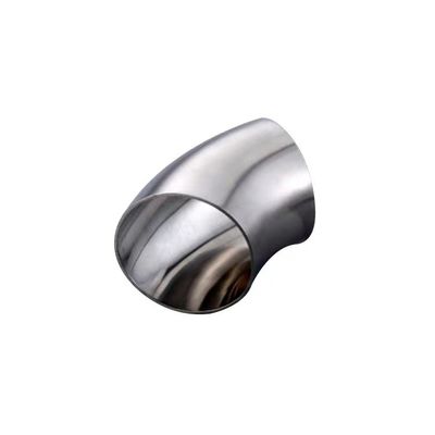 ANSI-Standard Edelstahl 304 316 316L Sanitärgeschweißter Ellenbogen 45 Grad 15-325
