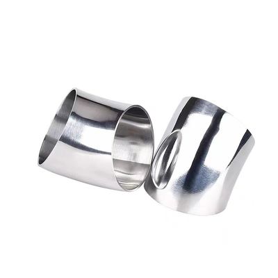 ANSI-Standard Edelstahl 304 316 316L Sanitärgeschweißter Ellenbogen 45 Grad 15-325