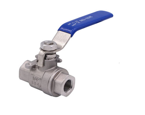 Kundenspezifische Unterstützung OEM Sanitärstahl 304/316L Tri-Clamp 3PC Kugelventil mit Pneumatik-Aktor