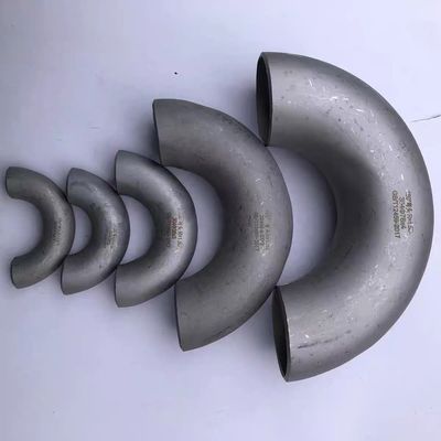 Geschweißt 180 Grad Ellenbogen in 304 316 316L Edelstahl für gleiche Rohrgrößen 1/4''-4.0