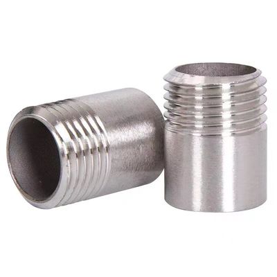 Edelstahl NPT DIN BSP männliche Gewinde Nippel 1/8"-4" für gleichmäßige Rohrverbindungen