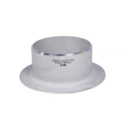 Geschweißter Edelstahl 304 316 316L Hintern Anpassung Asme B16.5 SCH40 Lap Joint Stub End