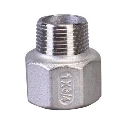 Generell WZ Edelstahl Männlich zu weiblich Adapter 3/4' BSP weiblich x 1/2' BSP männlich