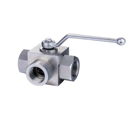 Weibliche Verbindung Hochdruck 3-Wege Kugelventil 1/2 Zoll NPT für Fluid Management