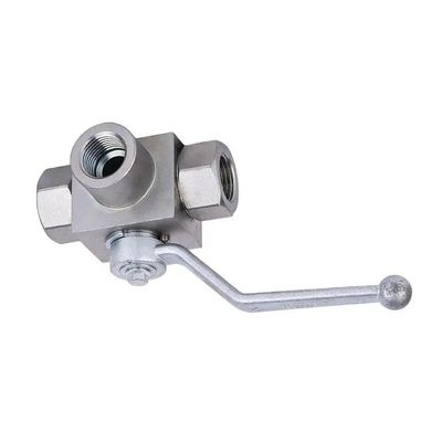 Weibliche Verbindung Hochdruck 3-Wege Kugelventil 1/2 Zoll NPT für Fluid Management