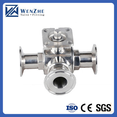 Weibliche Verbindung Hochdruck 3-Wege Kugelventil 1/2 Zoll NPT für Fluid Management