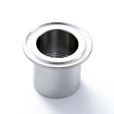 Spiegel poliert 304 316L Edelstahl Sanitär Tri Clamp Weibliche Schnur Rohr Anpassung Adapter