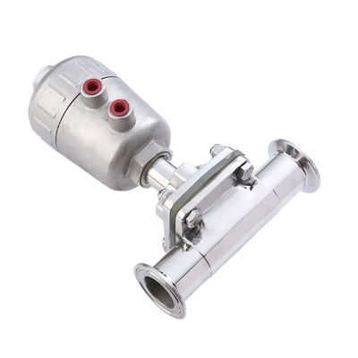 Gießen WZ Lebensmittelqualität aseptische Pneumatisch betätigte Tank Boden 2''Sanitär Tri-Klemm Diaphragmaventil 1/8' '-4