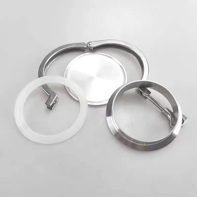 Edelstahl 316 304 Tri-Clamp 3A Blind-Ferrule Endkappe für Sanitärgeräte