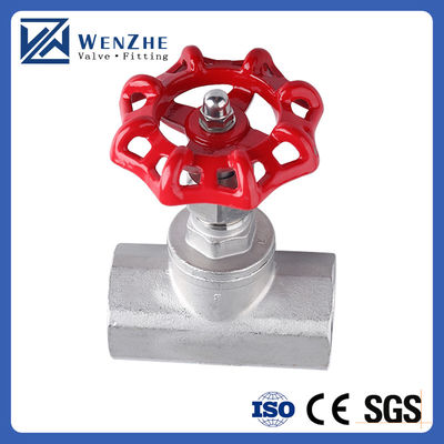 1 "-8" angepasstes Stützwerk Schwerlast-Edelstahl-Gitterventil weiblich x weiblich