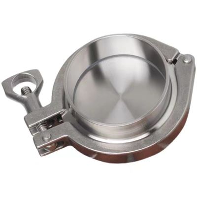 Edelstahl 316 304 Tri-Clamp 3A Blind-Ferrule Endkappe für Sanitärgeräte