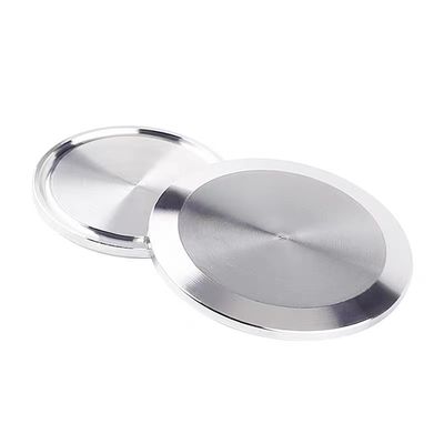 WZ 304 316L Edelstahl Sanitär Tri-Clamps Tube Deckel Endkappe Blindplattenklemme Festblind-Ferrule