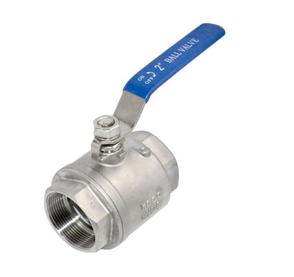 Individuelles Kugelventil aus Edelstahl 1PC Typ NPT Standard Port für Wasseröl und Gas