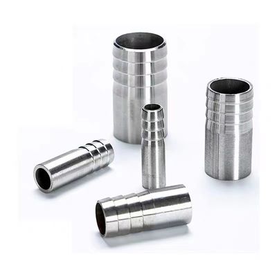Silberguss BSP/NPT Schweißschlauch Barbe Nippel für WZ Edelstahl 304 316 3A DIN