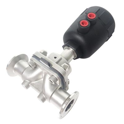 Pneumatisches Diaphragmaventil aus Edelstahl 316L für Wassermedien DN15-DN57